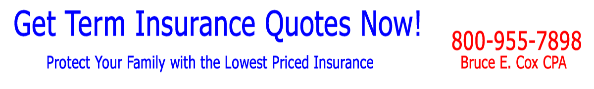 Get Term Insurance Quotes Now!