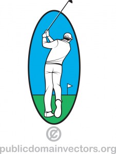 golfer-publicdomainvectors [Converted]